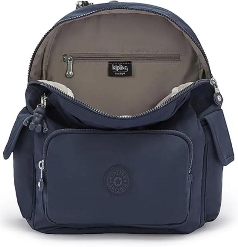Kipling City Pack Rugzak Blue Dames