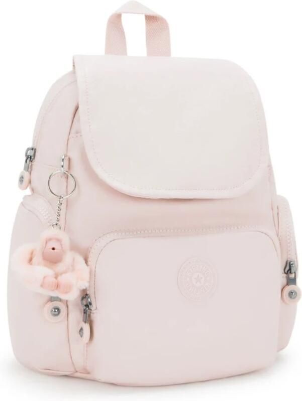 Kipling City Zip Rugzak Pink Dames - Foto 5