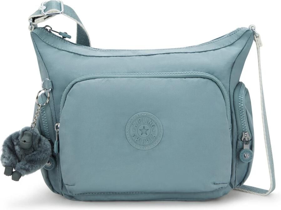 Kipling Functionele Crossbody Tas met Meerdere Zakken Gray Dames
