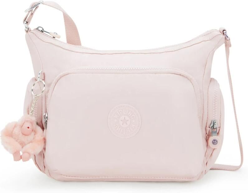 Kipling Functionele Crossbody Tas met Meerdere Zakken Pink Dames