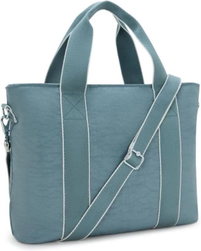 Kipling Lichtgewicht Schoudertas met Meerdere Zakken Green Dames - Foto 5