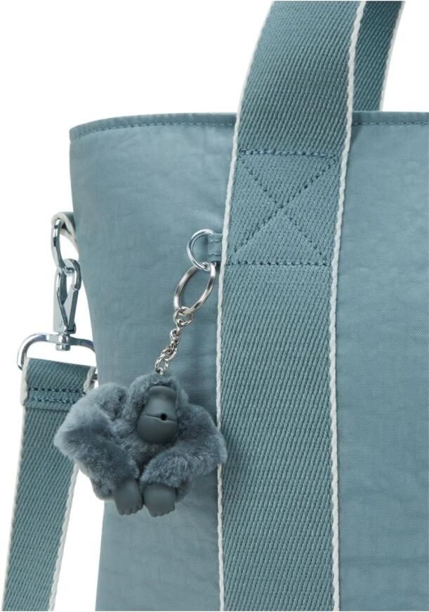 Kipling Lichtgewicht Schoudertas met Meerdere Zakken Green Dames - Foto 4