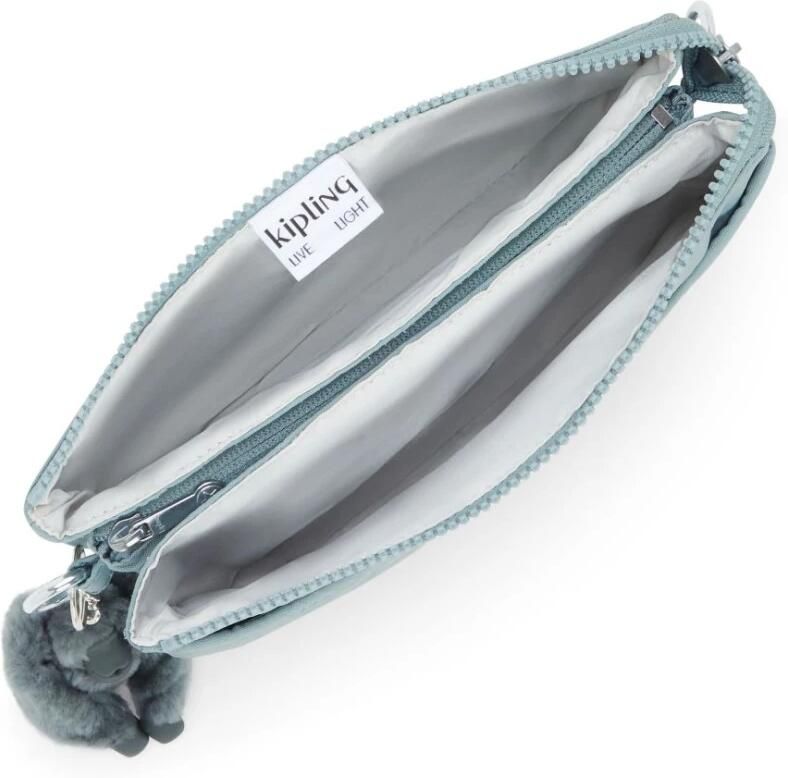 Kipling Lichtgewicht veelzijdige crossbody tas met vakken Blue Dames