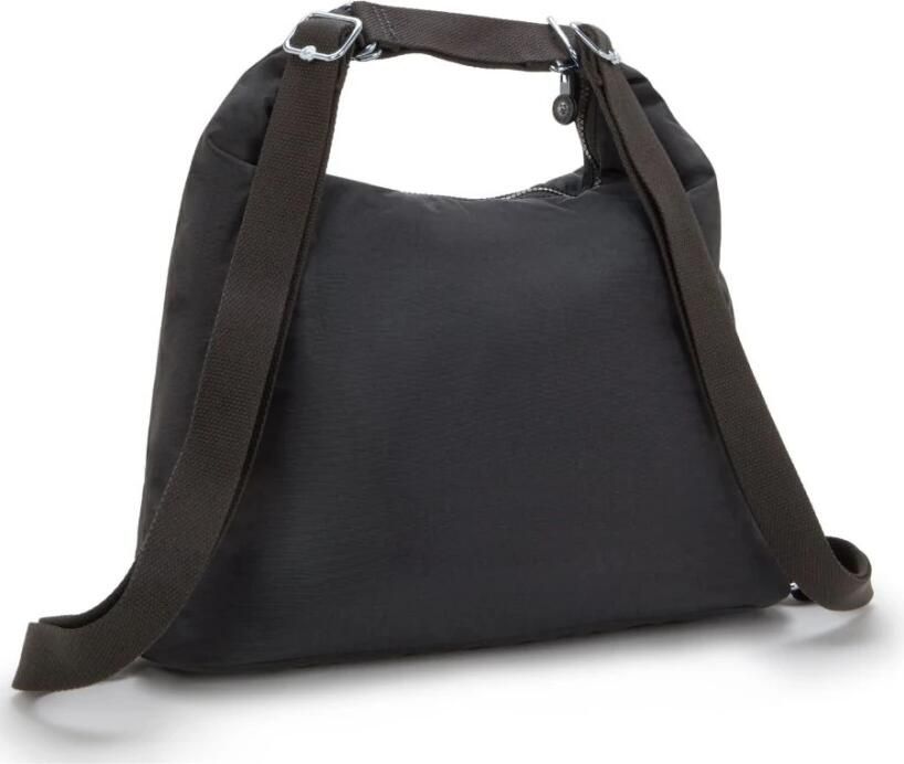 Kipling Omkeerbare Schoudertas Rugzak Stijlvol Black Dames