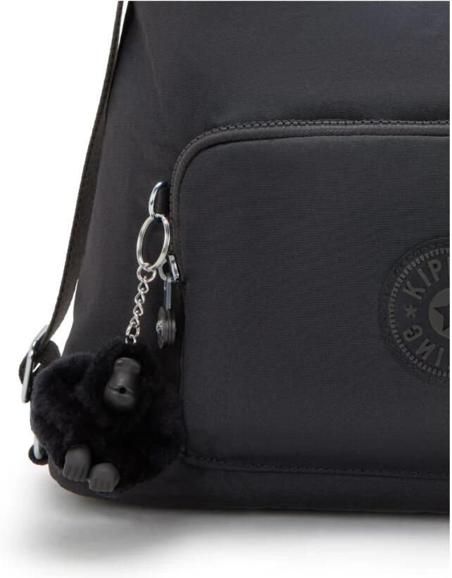Kipling Omkeerbare Schoudertas Rugzak Stijlvol Black Dames - Foto 3