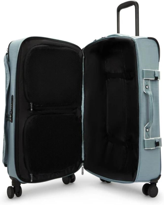 Kipling Spontane Trolley met 4 Wielen Green Unisex - Foto 4