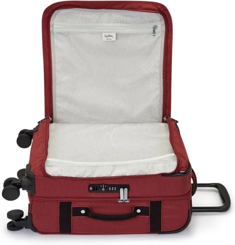 Kipling Spontane Trolley Tas Red Unisex - Foto 3