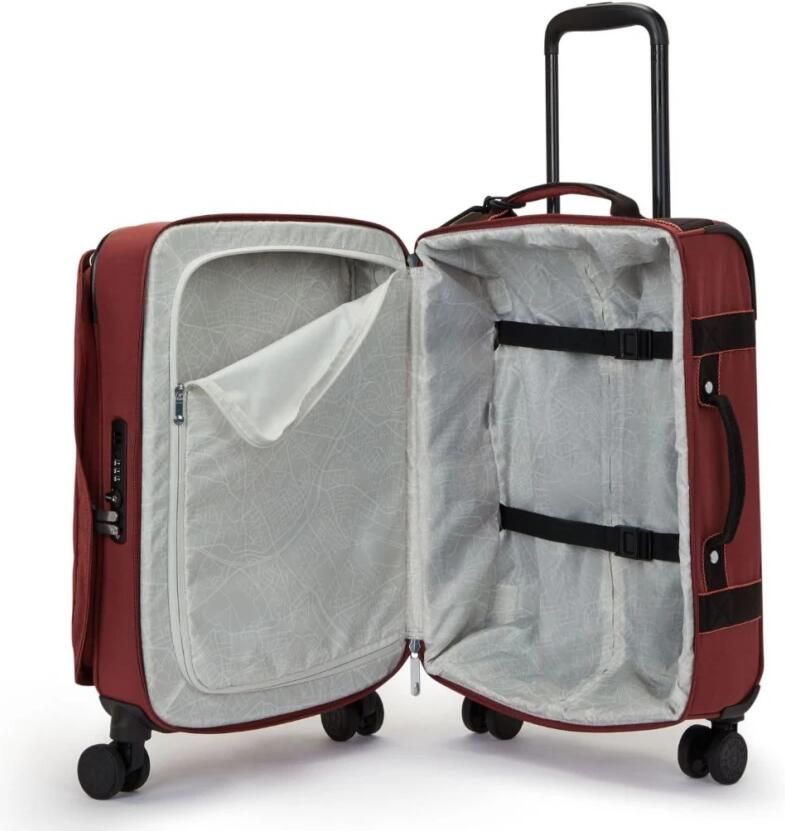 Kipling Spontane Trolley Tas Red Unisex - Foto 2