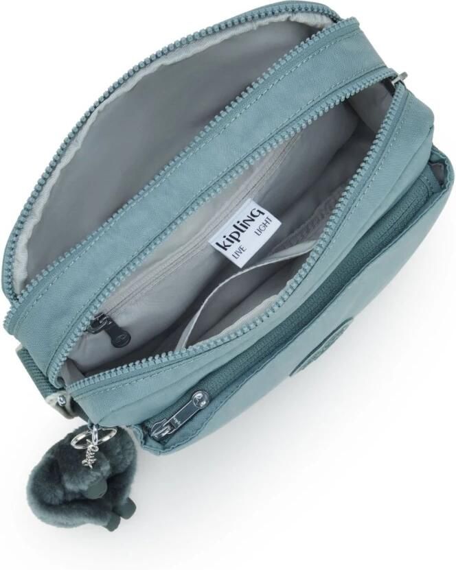 Kipling Stijlvolle Compacte Schoudertas Green Dames - Foto 3
