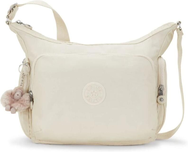 Kipling Stijlvolle Schoudertas Beige Dames