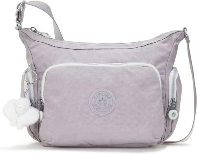 Kipling Modieuze Schoudertas in Zwart Gray Dames