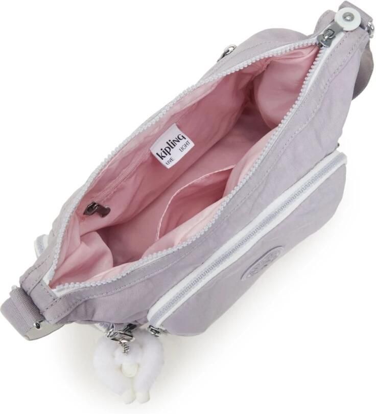 Kipling Modieuze Schoudertas in Zwart Gray Dames - Foto 3