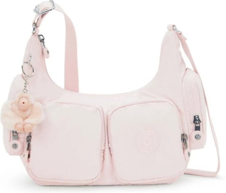 Kipling Stijlvolle Schoudertas met Meerdere Zakken Pink Dames - Foto 5