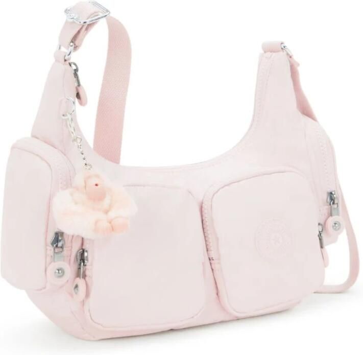 Kipling Stijlvolle Schoudertas met Meerdere Zakken Pink Dames - Foto 3