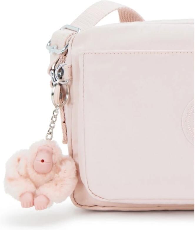 Kipling Verstelbare schoudertas met meerdere compartimenten Pink Dames - Foto 3