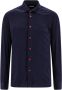 Kiton Blauw Katoenen Jersey Overhemd voor Heren Blauw Heren - Thumbnail 1