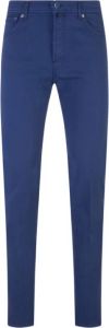Kiton Blauwe Straight-Leg Jeans voor Heren Blauw Heren
