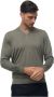 Kiton Elegante V-Hals Trui Groen Kasjmier-Zijde Mix Groen Heren - Thumbnail 1