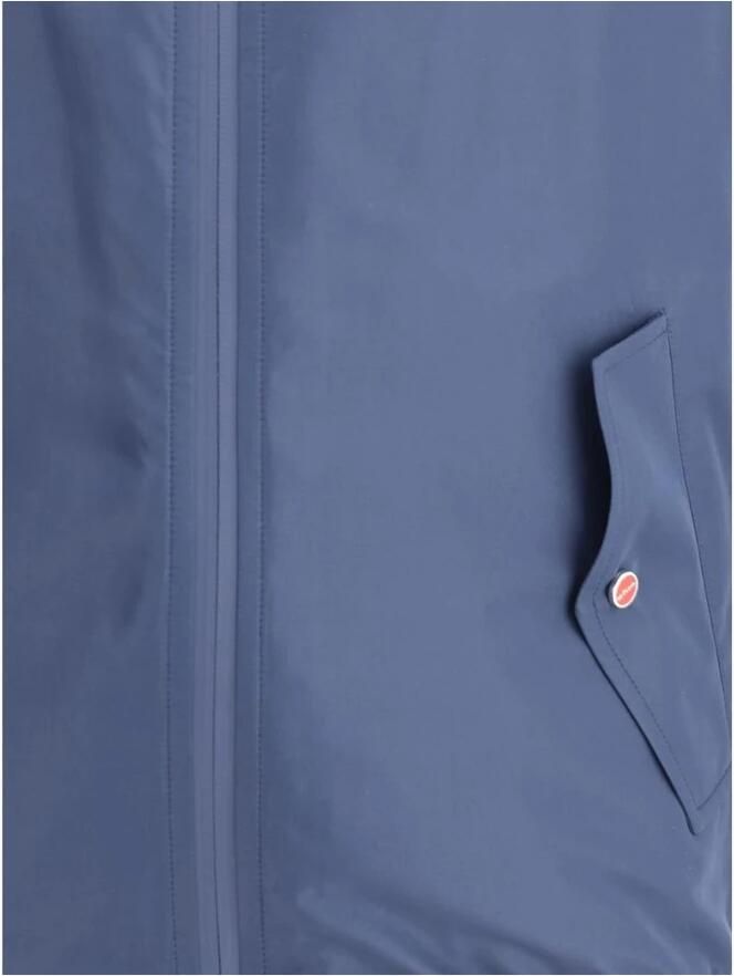 Kiton Waterdichte jas met dubbele rits voor heren Blue Heren - Foto 2