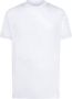 Kiton Klassiek Katoenen Ronde Hals Jersey T-Shirt White Heren - Thumbnail 1