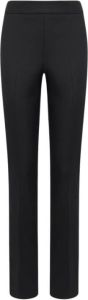 Kiton Moderne zwarte wollen leggings Zwart Dames
