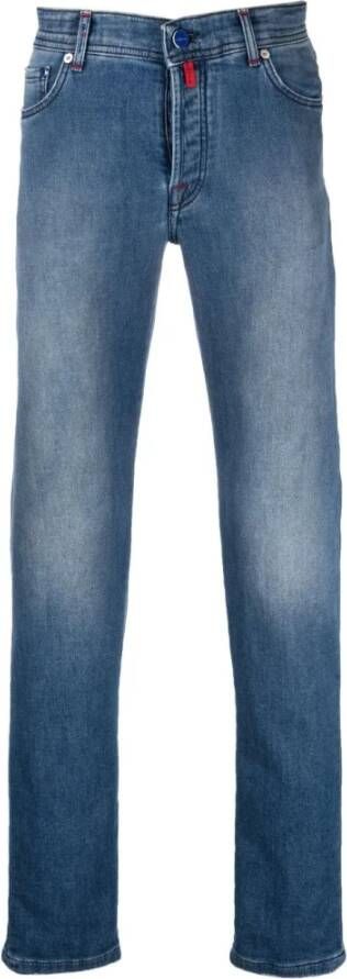 Kiton Rechte jeans Blauw Heren