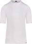 Kiton T-shirt met Ronde Hals en Korte Mouwen en Zakdetails White Dames - Thumbnail 1