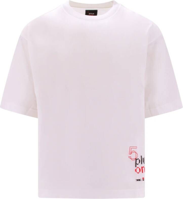 Kiton Upgrade je garderobe met katoenen T-shirt White Heren