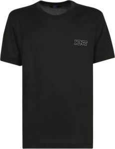 Kiton Zwart T-shirt voor heren Aw22 collectie Zwart Heren