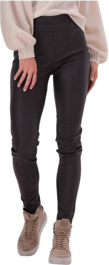 Knit-ted Amber Pant Legging in Bruin Brown Dames - Foto 4