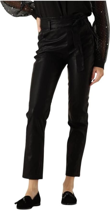 Knit-ted Stijlvolle Broek Francis Black Dames - Foto 8