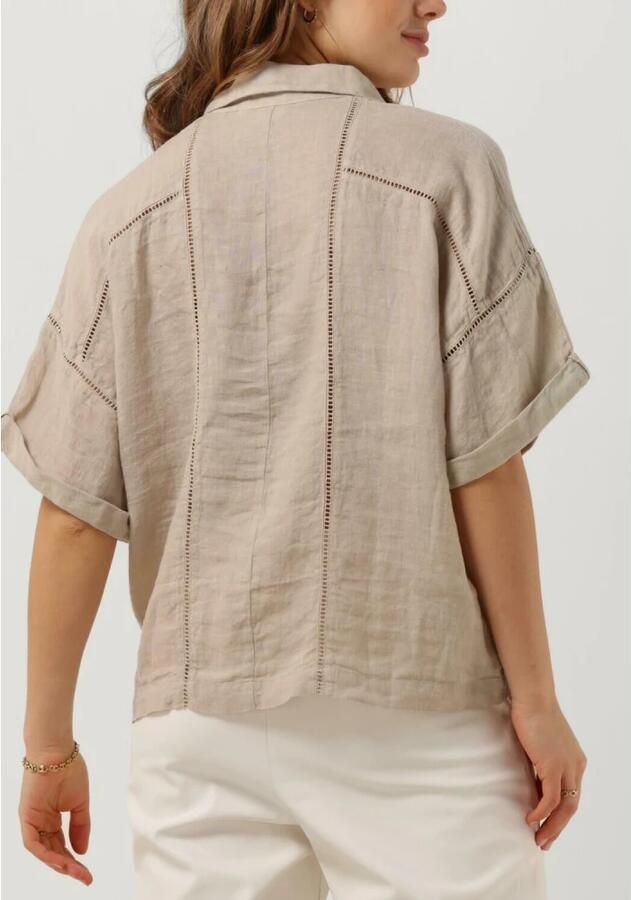 Knit-ted Kate Blouse in Zandkleur Beige Dames - Foto 2