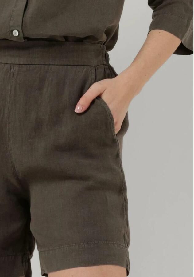 Knit-ted Korte Gebreide Dames Karmen Grijze Broeken Gray Dames - Foto 4