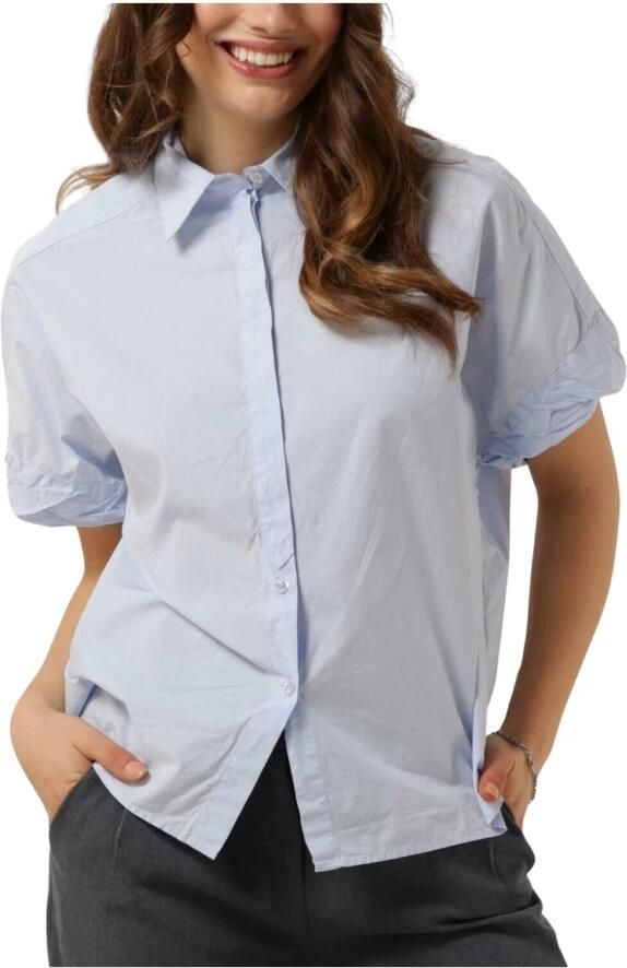 Knit-ted Lichtblauwe Casual Blouse Lizzy Blue Dames - Foto 3