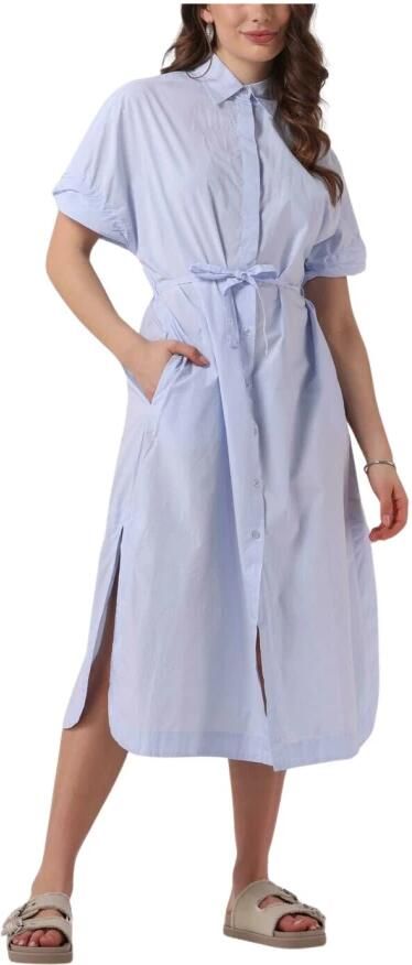 Knit-ted Lisette Midi Jurk Lichtblauw Blue Dames - Foto 6