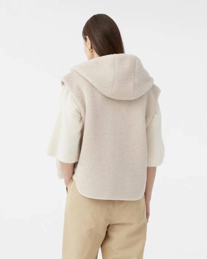 Knit-ted Stijlvol Jasje Bowie Jas Beige Dames - Foto 3