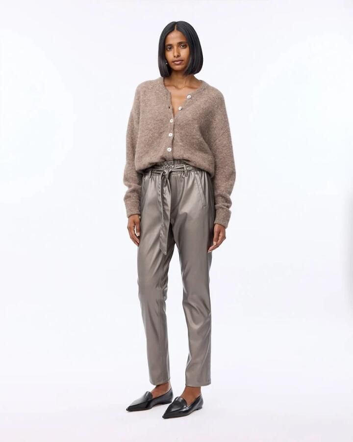 Knit-ted Stijlvolle Broek Francis Beige Dames - Foto 6