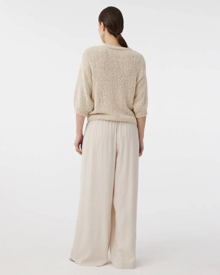 Knit-ted Stijlvolle Broek Jalou Beige Dames - Foto 2
