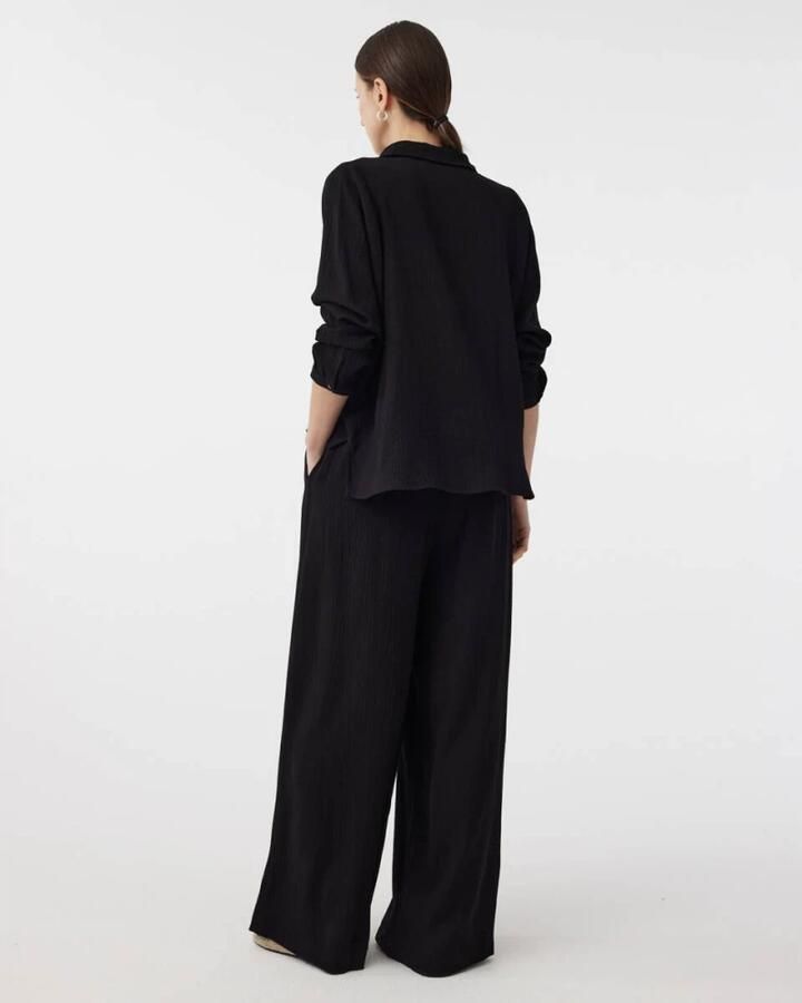 Knit-ted Stijlvolle Broek Jalou Broek Black Dames - Foto 3