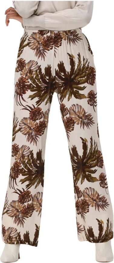 Knit-ted Wijde Broek Dames Justine Multicolor Dames - Foto 3