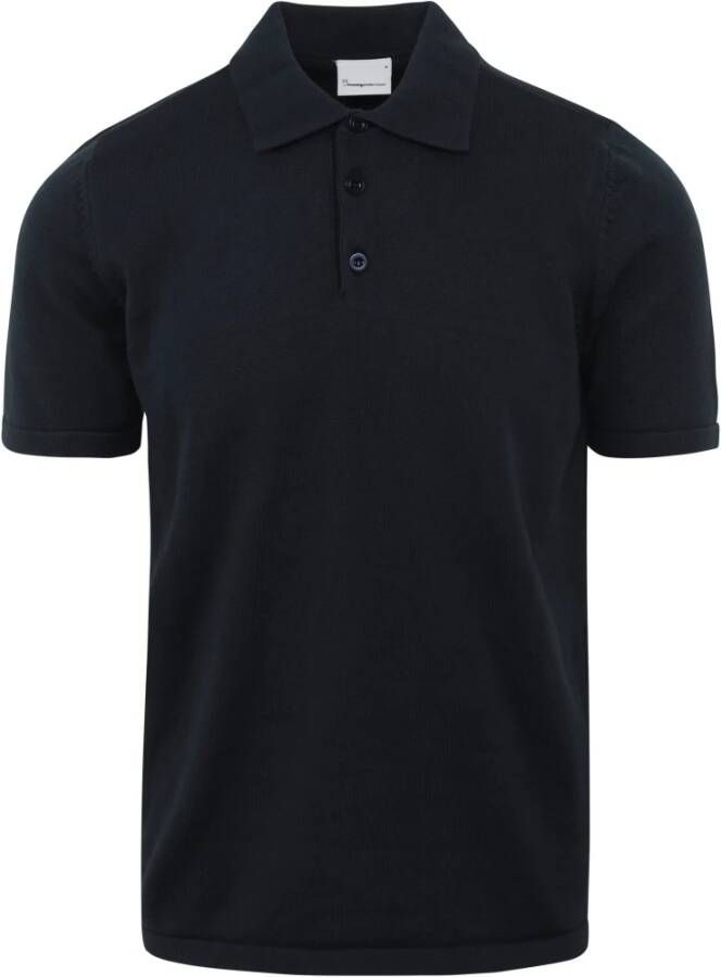 Knowledge Cotton Apparel KnowledgeCotton Apparel Poloshirt Blauw Heren - Foto 2