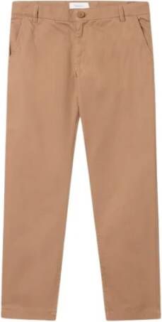 Knowledge Cotton Apparel Luca trousers Bruin Heren