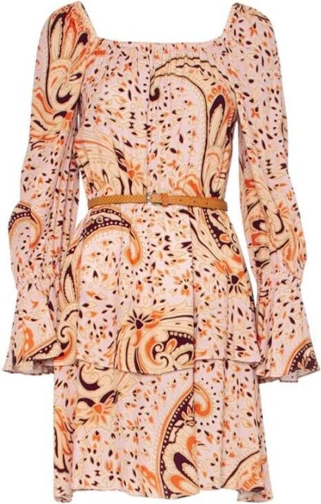 Kocca Bloemen fantasiereed Beige Dames