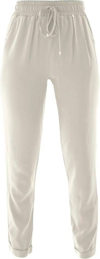 Kocca Cigarettebroek Beige Dames