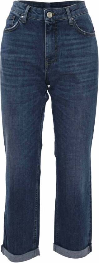 Kocca Comfortabele boyfriend jeans voor dames Blauw Dames