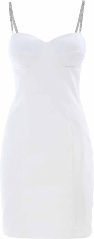 Kocca Cotton blend sheath dress Wit Dames