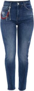 Kocca Cropped Jeans Blauw Dames