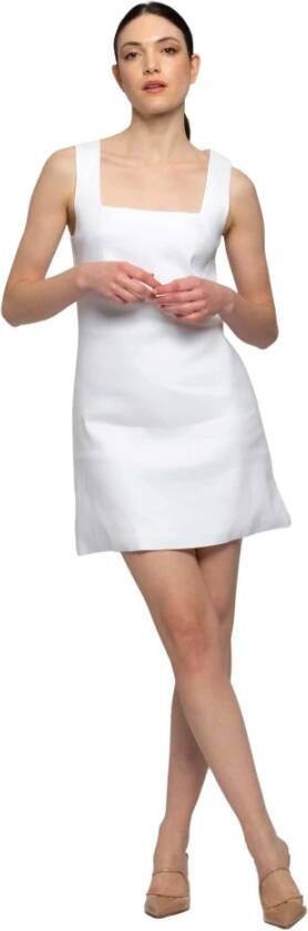 Kocca Dress with a square neckline White Dames