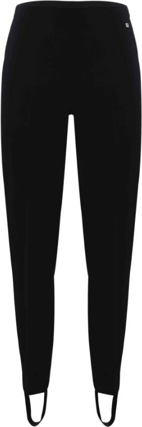 Kocca Elastische broek van stretchstof Zwart Dames