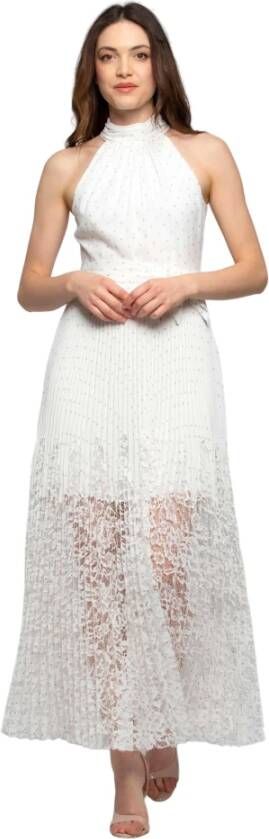 Kocca Elegant polka dot dress White Dames